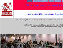 Tablet Screenshot of knightsofsiena.com